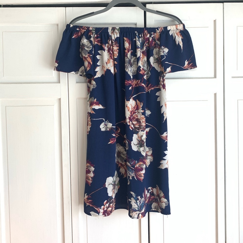 Off the shoulder dress